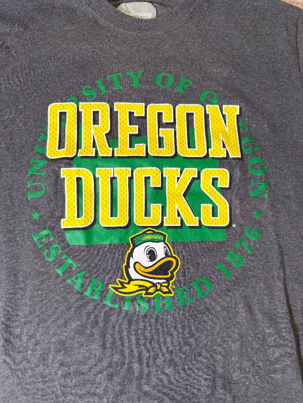 Oregon Ducks Grey Tshirt